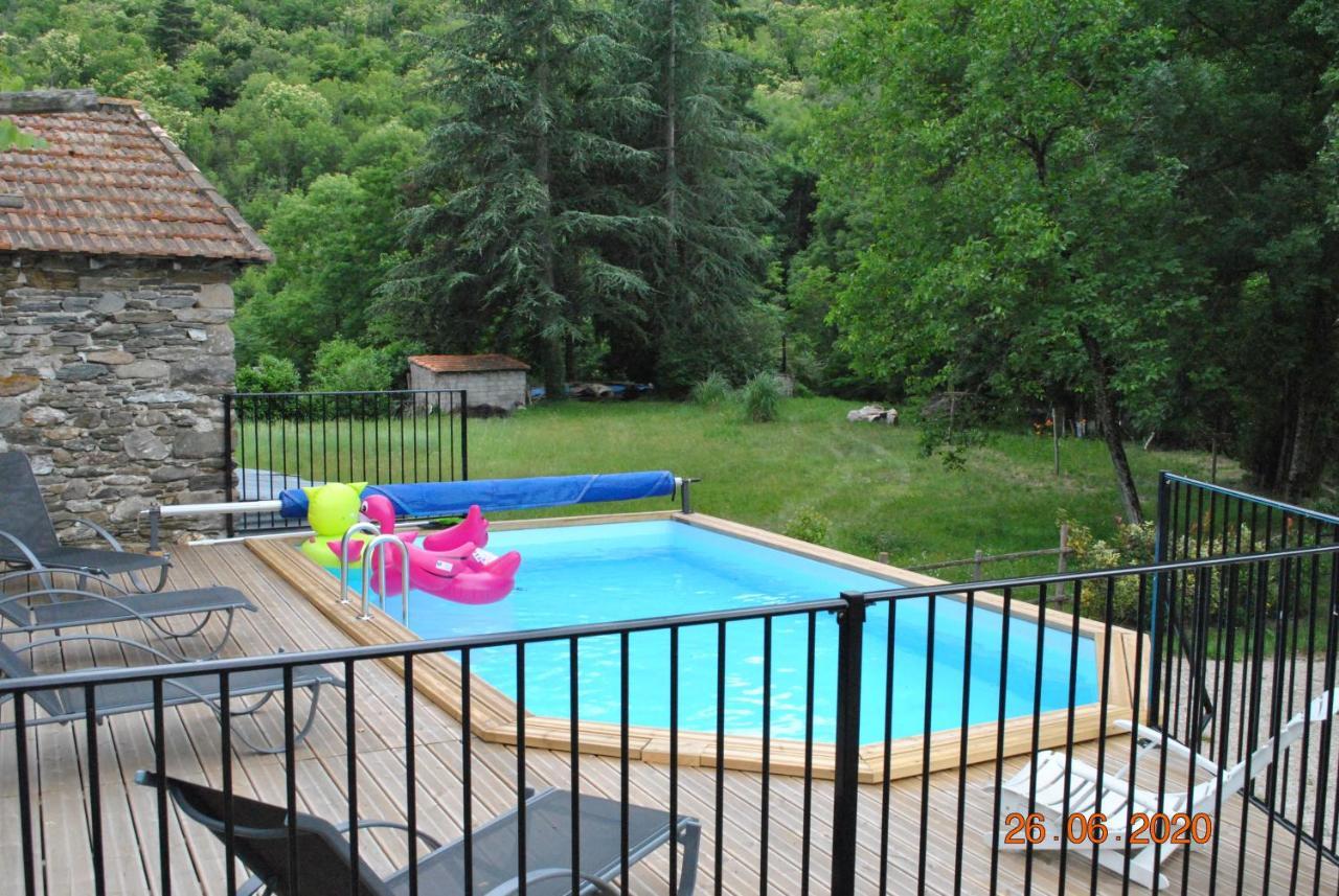 Alberguiere - Piscine Chauffee - Plancha - Barbecue Sainte-Croix-Vallee-Francaise Zewnętrze zdjęcie
