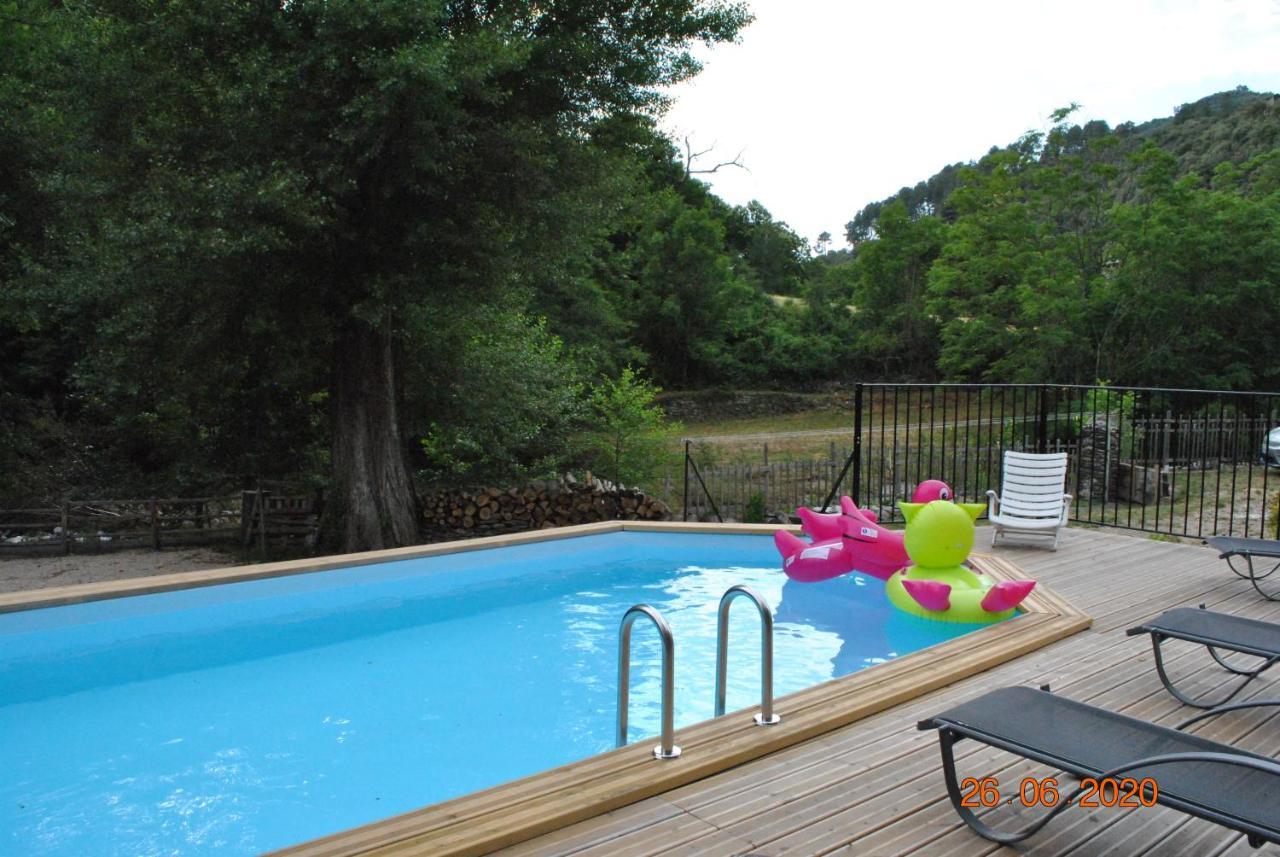 Alberguiere - Piscine Chauffee - Plancha - Barbecue Sainte-Croix-Vallee-Francaise Zewnętrze zdjęcie